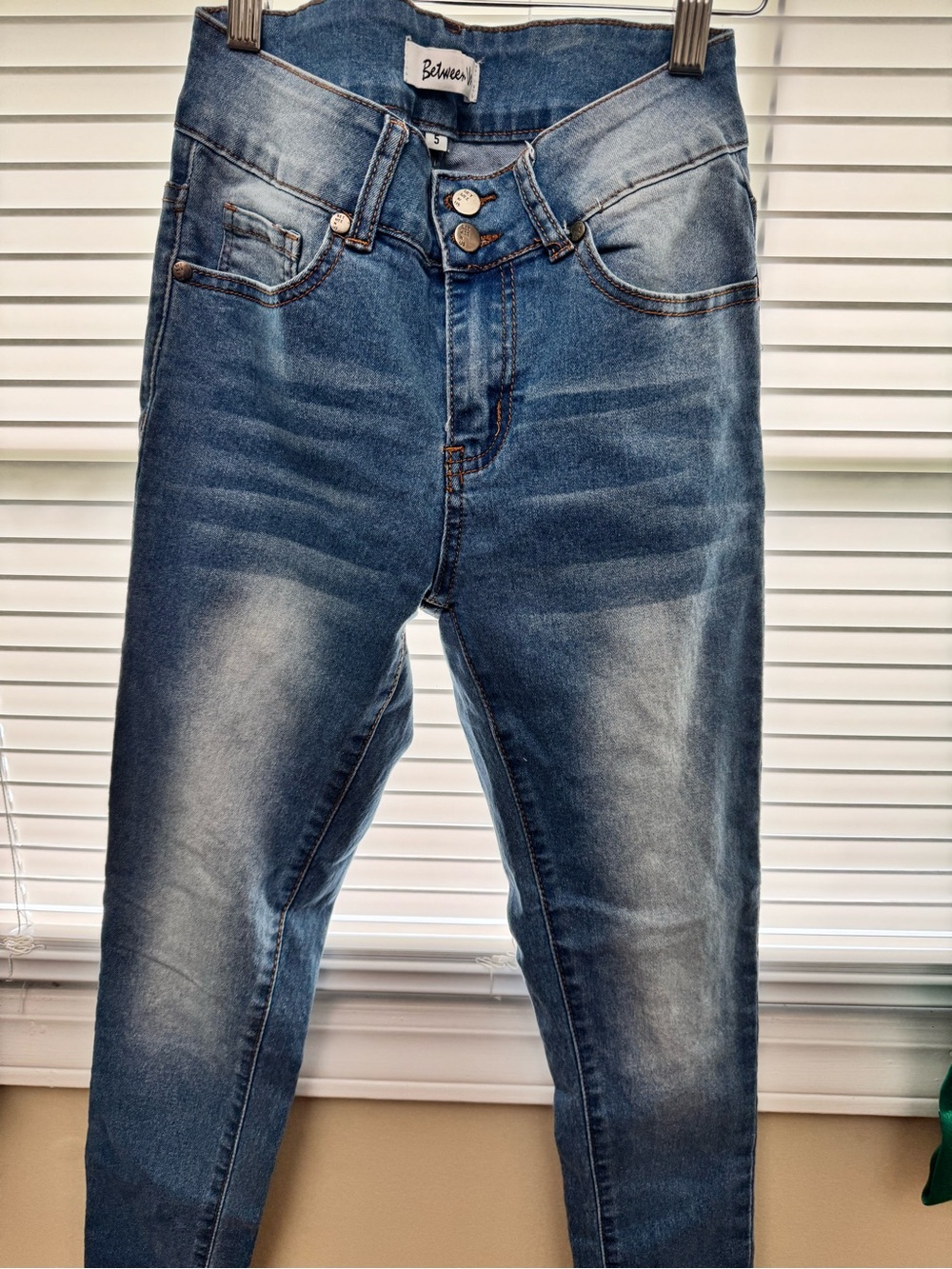 Beloved High-Rise Blue Skinny Jeans for Women